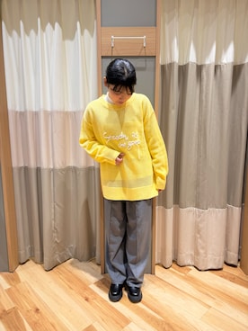 「ステッチ」｜kahoさん（レディース・156cm）の冬コーディネート