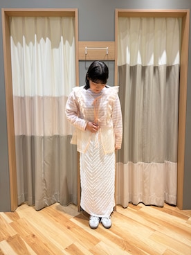 「ラメチュール」｜kahoさん（レディース・156cm）の春コーディネート