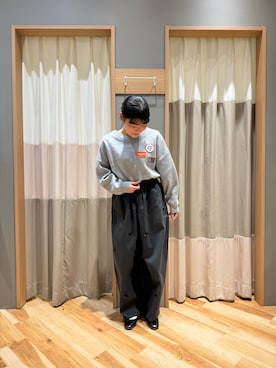 「ワッペン」｜kahoさん（レディース・156cm）の冬コーディネート