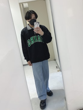 「韓国コーデ」｜seiyaさん（メンズ・162cm）の冬コーディネート