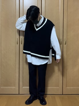 「韓国コーデ」｜seiyaさん（メンズ・162cm）の秋コーディネート