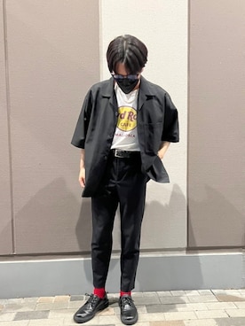 「A‘gem 9（エージェムナイン）のアイテム」を使った、seiyaさん（メンズ・162cm）の秋コーディネート