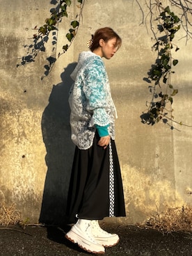 レースパーカー」の人気ファッションコーディネート - WEAR 