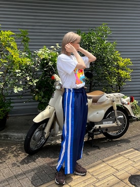 mocaさん（レディース・158cm）の夏コーディネート