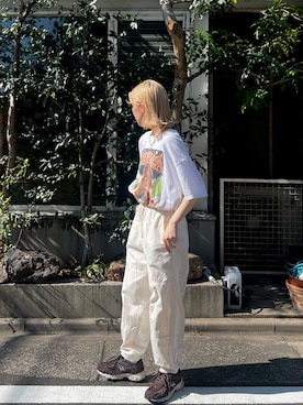 mocaさん（レディース・158cm）の夏コーディネート