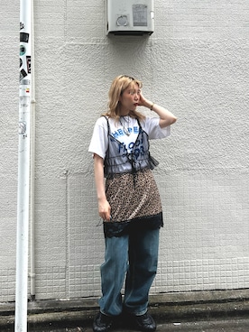 mocaさん(レディース・158cm)の夏コーディネート