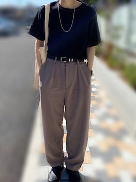 さんぞー・おじぞーさん（メンズ・172cm）の秋コーディネート