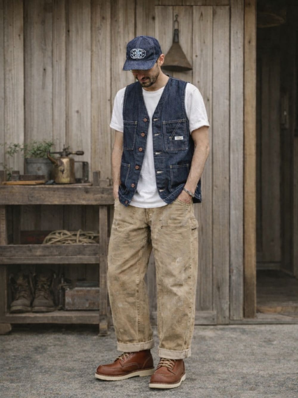 Carhartt（カーハート）の「carhartt ダック ダブル ワッペン フロント