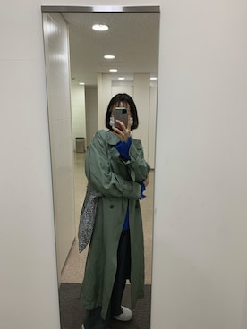 「ADER error（アーダーエラー）のアイテム（シューズ）」を使った、akinanafさん（レディース・163cm）の秋コーディネート