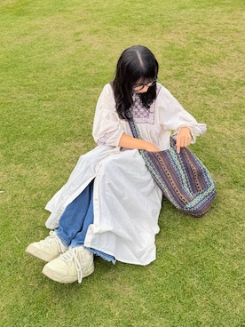 「Samansa Mos2（サマンサ モスモス）のアイテム」を使った、おさるさん（レディース・153cm）の秋コーディネート