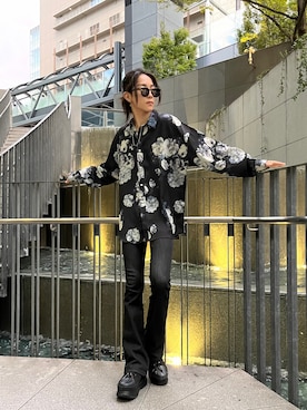 「G.O.C（ジーオーシー）のアイテム（トップス）」を使った、kaitoさん（メンズ・170cm）の秋コーディネート