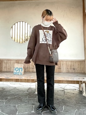 なあさん（レディース・160cm）の冬コーディネート