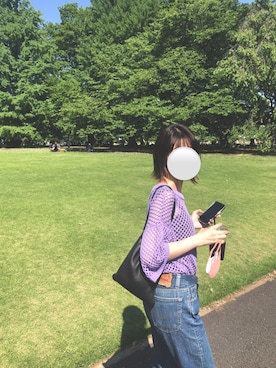 「frames RAY CASSIN（フレームスレイカズン）のアイテム」を使った、hazuさん（レディース・164cm）の夏コーディネート