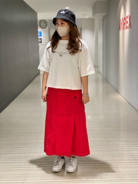 SHIMAﾁｬﾝ✔さん（レディース・157cm）の春コーディネート