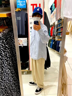 「リドム」｜「アイテム（キャップ）」を使った、黄瀬くんさん（メンズ・171cm）の春コーディネート