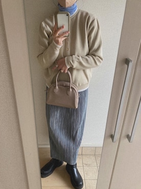 「SUGAR BISKET（シュガービスケット）のアイテム（ブーツ）」を使った、atsuko0120さん（レディース・156cm）の冬コーディネート