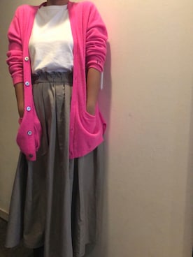 「KOOS（コース）のアイテム」を使った、yukkaariiiiさん（レディース・158cm）の秋コーディネート