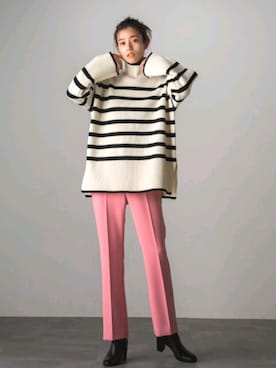 droite_zozoさん（レディース・160cm）の冬コーディネート