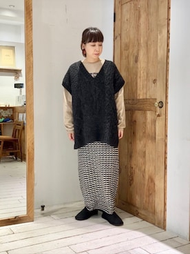 denruriさん（レディース・159cm）の秋コーディネート