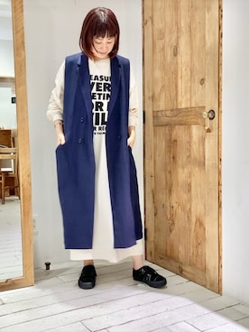 denruriさん(レディース・159cm)の秋コーディネート