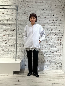 「PUAL CE CIN（ピュアルセシン）のアイテム」を使った、denruriさん（レディース・160cm）の春コーディネート