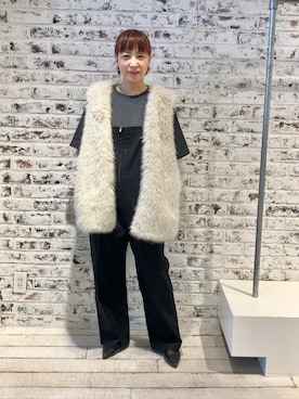 「秋」｜「アイテム（サロペット/オーバーオール）」を使った、denruriさん（レディース・160cm）の秋コーディネート
