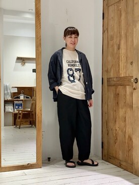 denruriさん（レディース・159cm）の夏コーディネート