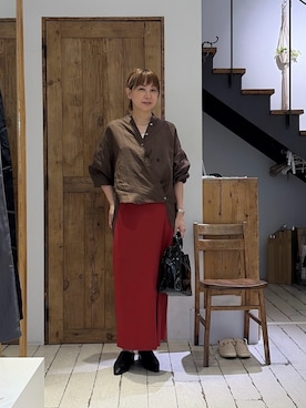 「PUAL CE CIN（ピュアルセシン）のアイテム」を使った、denruriさん（レディース・160cm）の夏コーディネート