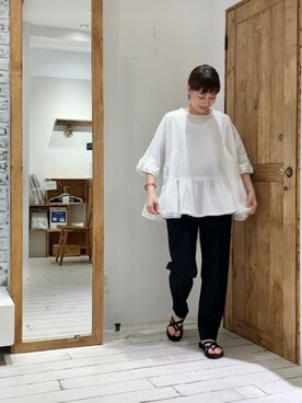 denruriさん（レディース・159cm）の夏コーディネート