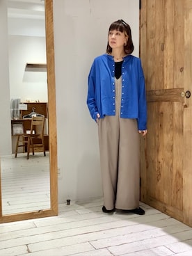 denruriさん（レディース・159cm）の秋コーディネート