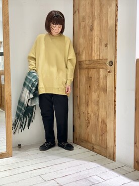 denruriさん（レディース・159cm）の秋コーディネート