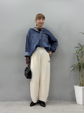 denruriさん（レディース・160cm）の秋コーディネート