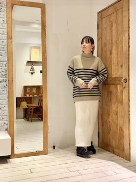 denruriさん（レディース・159cm）の冬コーディネート