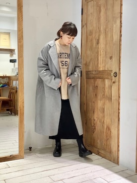 denruriさん（レディース・159cm）の秋コーディネート