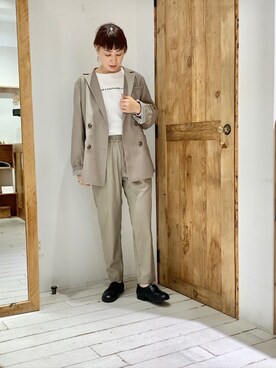 denruriさん（レディース・159cm）の秋コーディネート