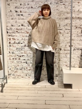 denruriさん（レディース・159cm）の冬コーディネート