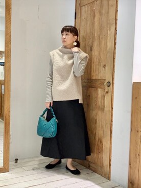 denruriさん（レディース・159cm）の秋コーディネート