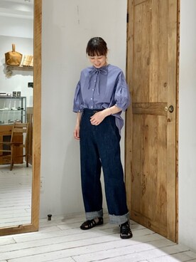 denruriさん（レディース・159cm）の春コーディネート