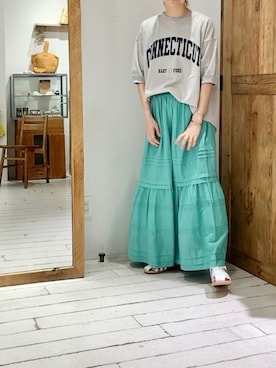 denruriさん（レディース・159cm）の春コーディネート