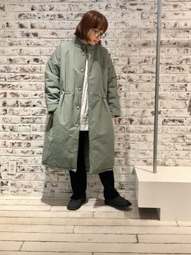 denruriさん（レディース・159cm）の冬コーディネート