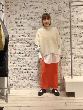 denruriさん（レディース・159cm）の冬コーディネート