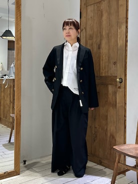 denruriさん（レディース・160cm）の冬コーディネート