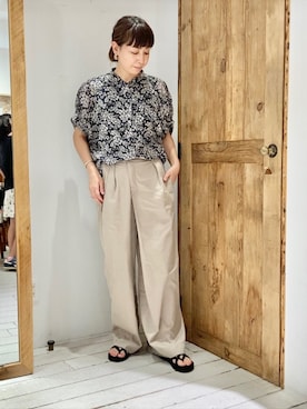 denruriさん（レディース・159cm）の夏コーディネート