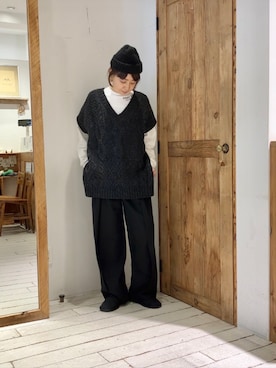 denruriさん（レディース・159cm）の秋コーディネート