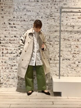 「PUAL CE CIN（ピュアルセシン）のアイテム（その他アウター）」を使った、denruriさん（レディース・159cm）の冬コーディネート