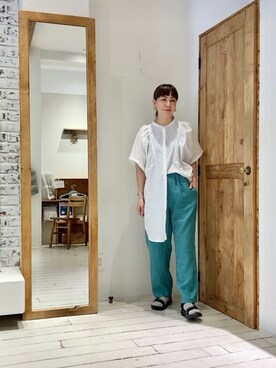 denruriさん（レディース・159cm）の夏コーディネート