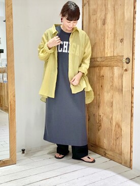 denruriさん（レディース・159cm）の夏コーディネート