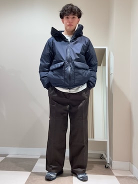 「URBAN RESEARCH Sonny Label（アーバンリサーチサニーレーベル）のアイテム（パンツ）」を使った、kaiさん（メンズ・178cm）の冬コーディネート