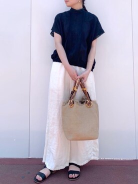 mayuko.iさん(レディース・162cm)の夏コーディネート