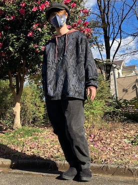 「RAGEBLUE（レイジブルー）のアイテム」を使った、tanda1015🐼不定期投稿さん（メンズ・167cm・40代）の冬コーディネート